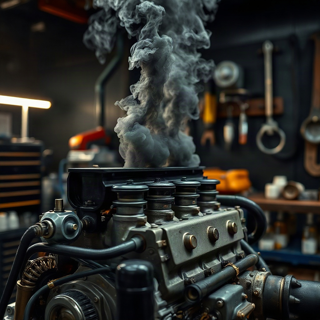 Dizel Motor Neden Siyah Duman Atar?